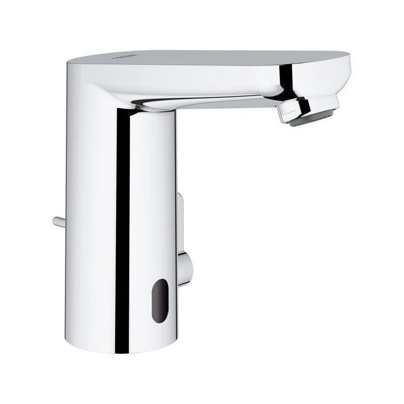 Eurosmart Cosmopolitan e infra-red basin mixer with mixing device and adjustable temperature limiter, Chrome (36331001) - Grohe