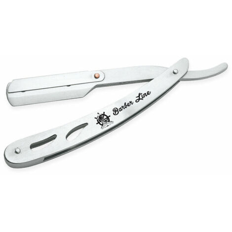 EUROSTIL BARBER LINE NAVAJA METALICA 1UN