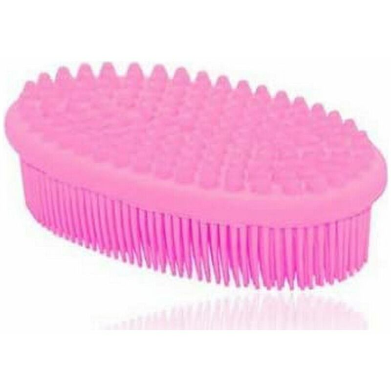 

Esponja Corporal Eurostil Goma Grande Rosa