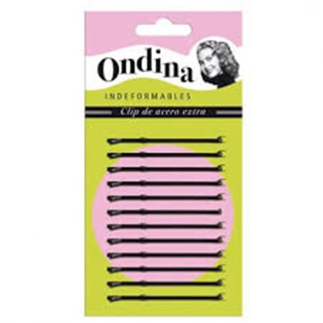 Eurostil Kugel schwarz schwarz Clips ondina 70mm Karton 1un
