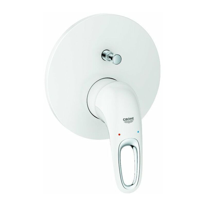 

Eurostyle Mezclador monomando de bañera 24049 FMS para 35600 Lever offen moon white