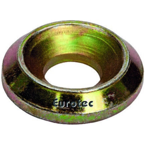 Eurotec Rosette Senkscheibe gelb, Durchmesser 12,0 50 Stk