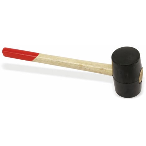 EUROTOOLS Gummihammer, 95x60 mm, 450 g