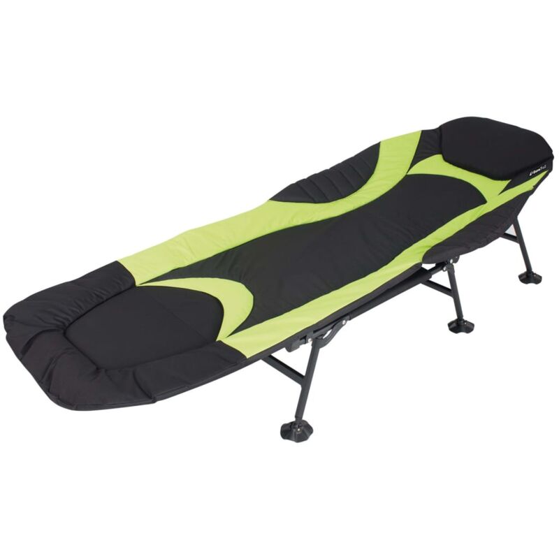 

Cama de camping Queen negro y lima - Negro - Eurotrail