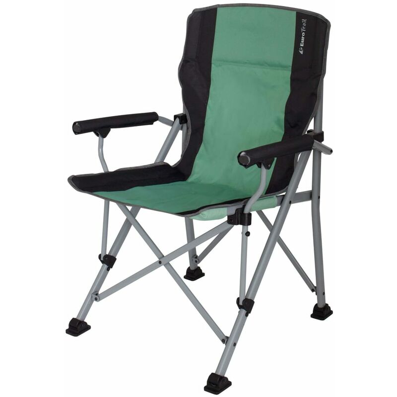 Chaise de camping Bolzano Vert mer - Eurotrail