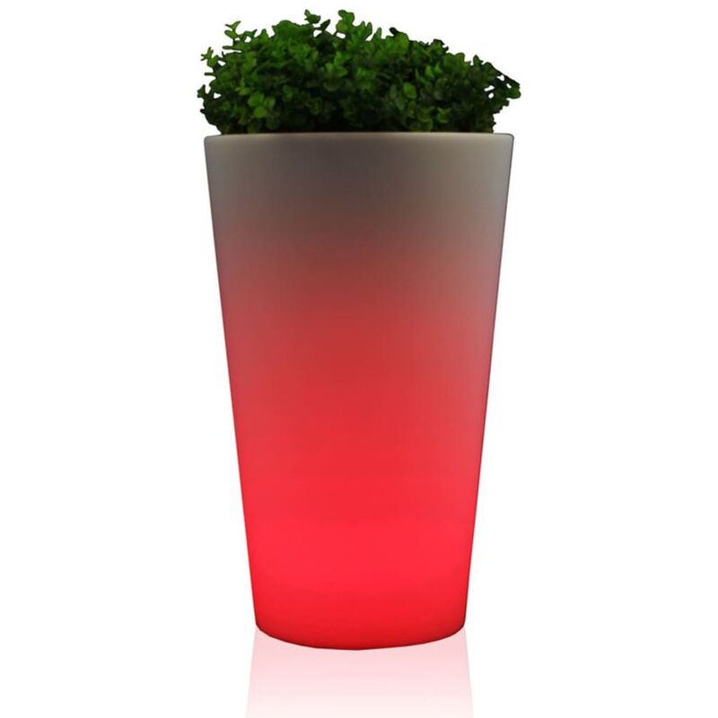 Lampada led Ricaricabile/Vaso di Fiori Rotondo 38