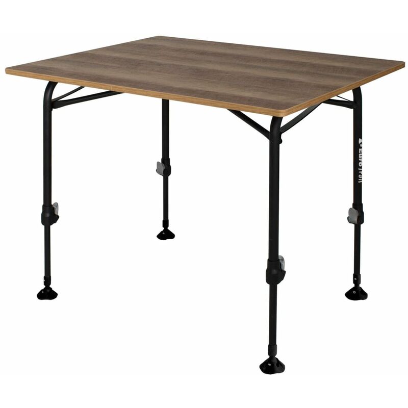 

Mesa de camping Rochefort madera L - Marrón - Eurotrail