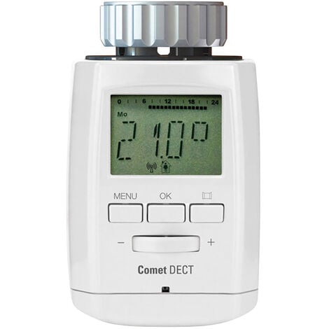 Eurotronic 700018-1 COMET DECT Funk-Heizkörperthermostat elektronisch