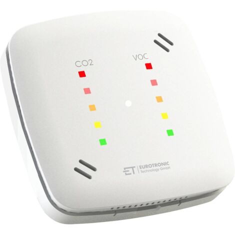 EUROTRONIC EUROTRONIC CAPTEUR DE QUALITÉ DE LAIR SUR SECTEUR GAZ DÉTECTÉ DIOXYDE DE CARBONE 700209