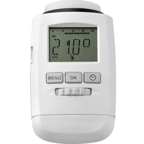 eurotronic Thermostat Programmable PROGmatic Blanc 55x65x78 mm