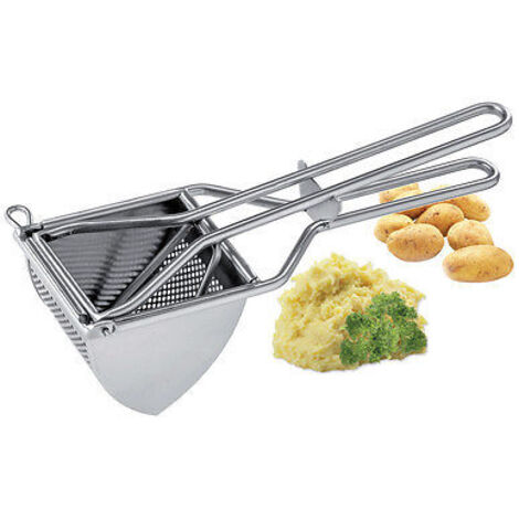 Eva 021601 - Schiacciapatate Professionale, Acciaio Inox, 30 CM