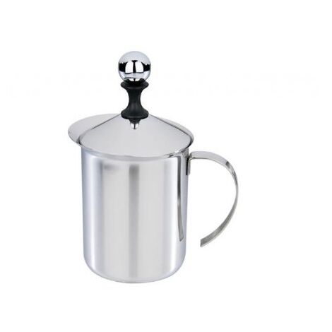 Eva 022114 - Cappuccinatore 3 tazze, 0,4 Litri, Acciaio Inox