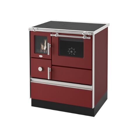 Eva Calòr Cocina De Leña DAFNE 9016048500 Acabado Rojo