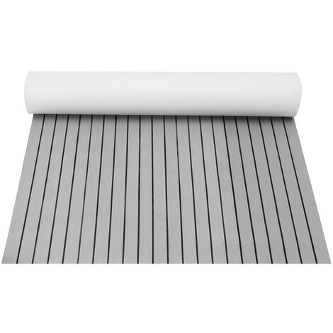 EVA Foam Faux Teak Sheet Boot Yacht Synthetische Teakdecks 5 mm Grau