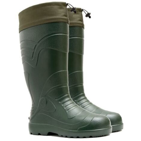 EVA-Schaumstiefel, hoher Gummistiefel MIT Schaftrand, Größe 43 - R-800-6543