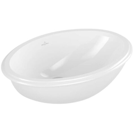 Evana de Villeroy &amp Boch, lavabo à encastrer, ovale, avec