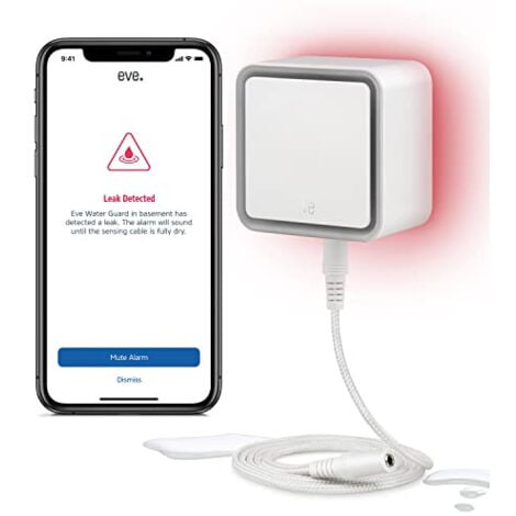 eve Eve Water Guard - smarter Wassermelder Apple HomeKit Thread (10EBZ8701)