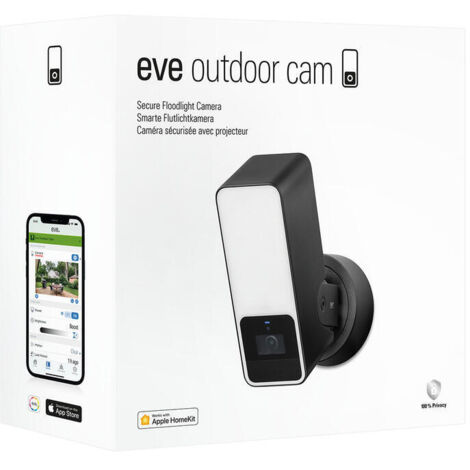 Eve outdoor cam caja exterior pared