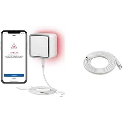 Eve Water Guard detector de fugas de agua blanco
