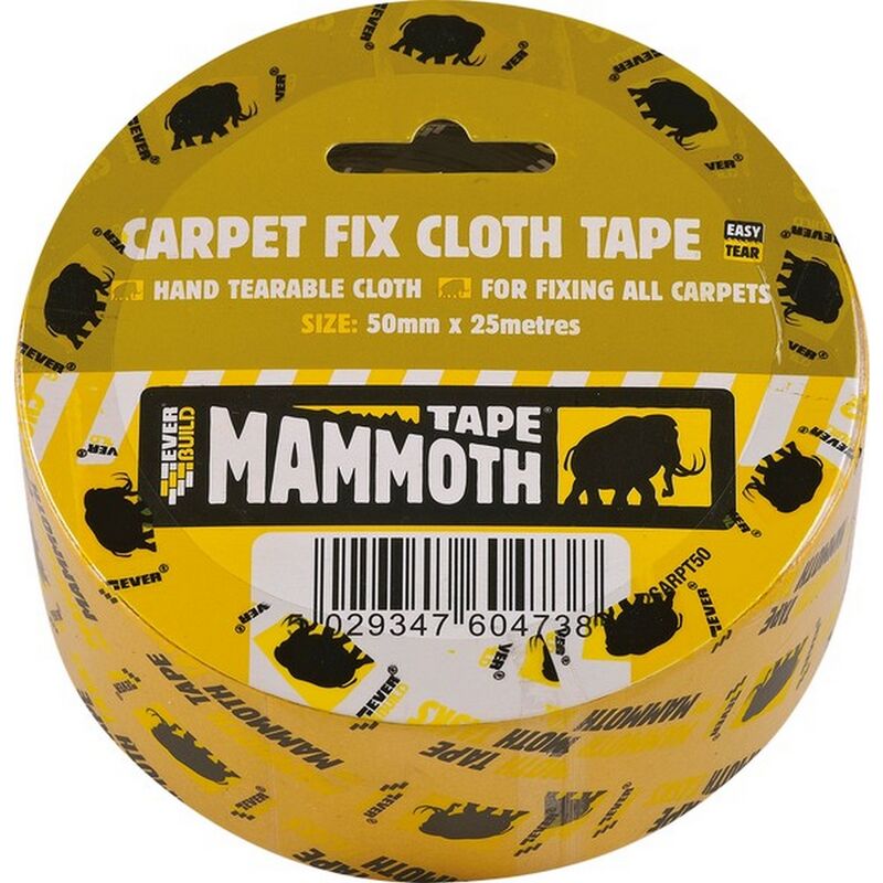 Everbuild - Carpet Fix Cloth Tape 50mm x 25m