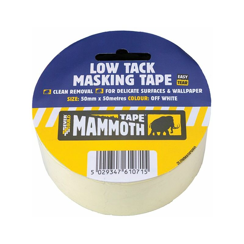 Everbuild - Low Tack Masking Tape 25mm x 25m EVB2LOWMT25