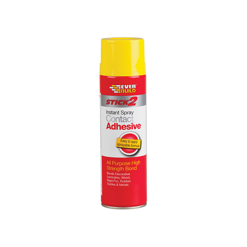 Everbuild - CONSPRAY5 Stick 2 Spray Contact Adhesive 500ml EVBCONSPRAY5