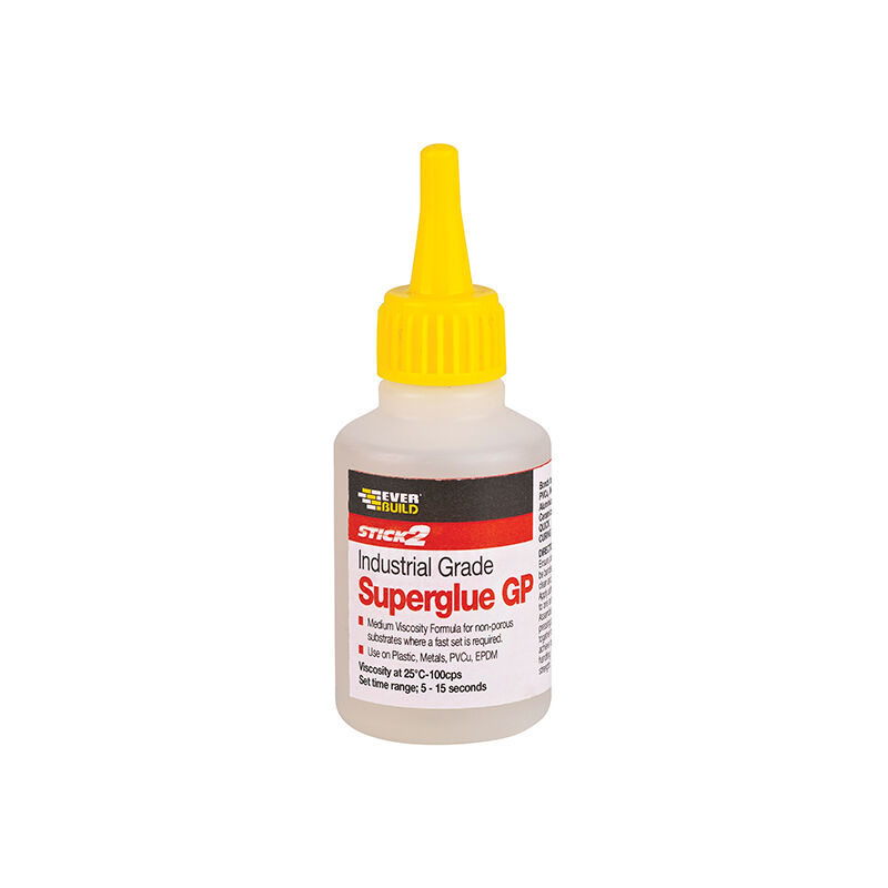 Everbuild - CYN50 Industrial Superglue General Purpose 50g EVBCYN50