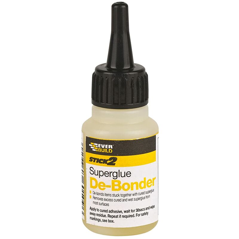 Superglue De-Bonder 20ml Size - Everbuild