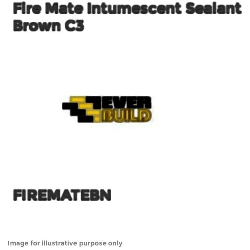 Everbuild - Fire Mate Intumescent Sealant Grey C3 evbfirematgy