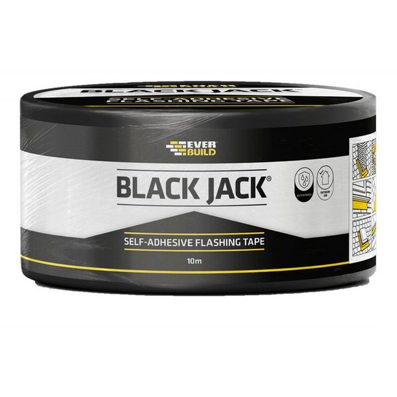 Black Jack Flashing Tape 10m x 450mm - Everbuild