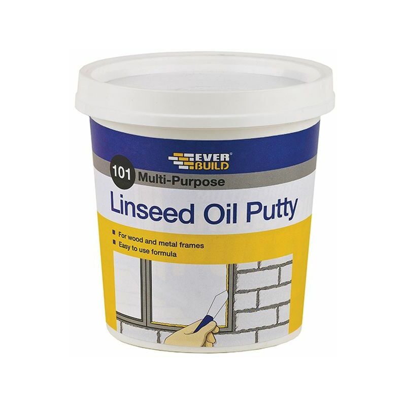 Everbuild - 101 Multi-Purpose Linseed Oil Putty