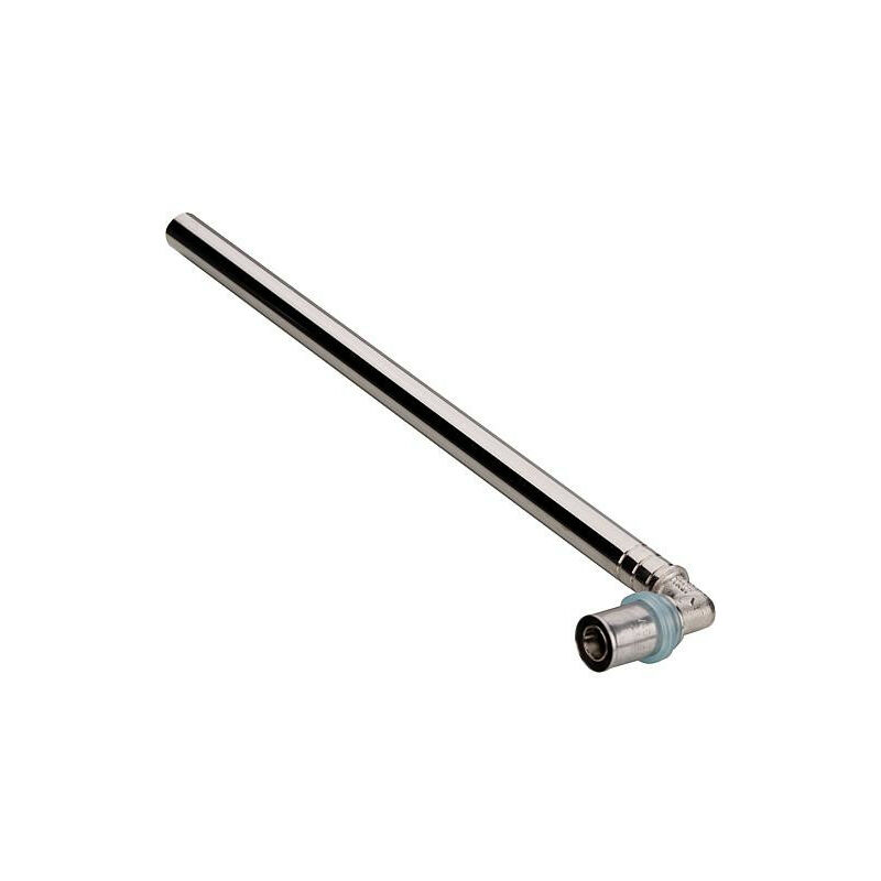 Evenes raccord de radiateur coude 16x2 15mm longueur 300mm 1 piece, contour th