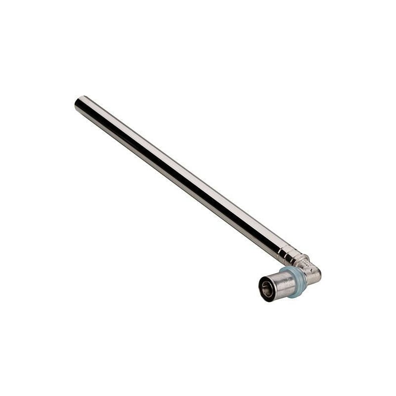 Evenes raccord radiateur coude 16x2 15mm longueur 1100mm une piece, contour th