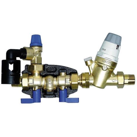 Evenes Speichersicherheitsgruppe DN20(3/4") Sicherheitsventil 8 bar Druckminderer