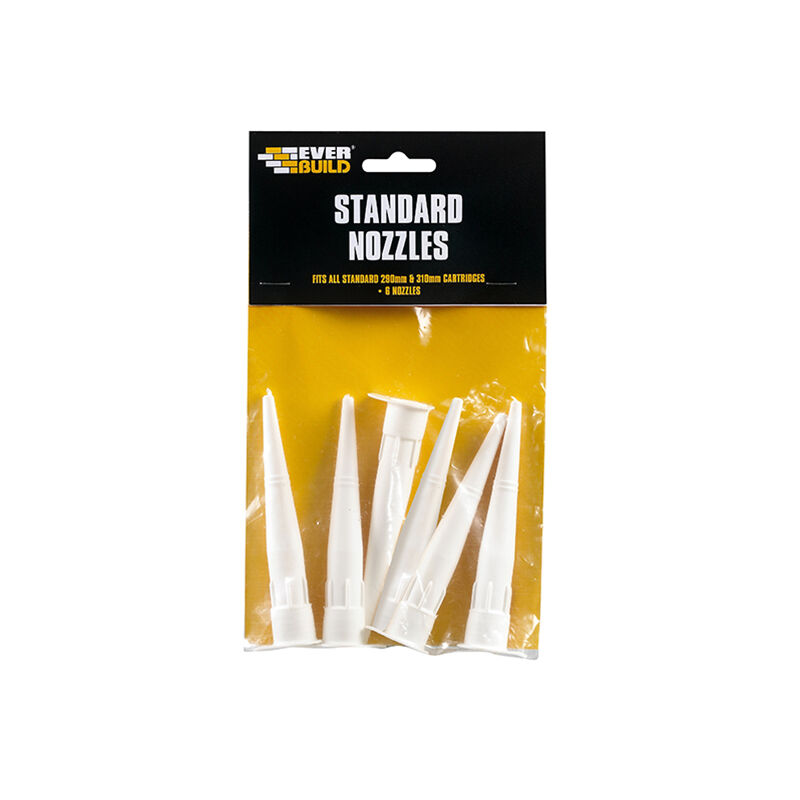 Everbuild NOZSTD Standard Nozzle Pack of 6 EVBNOZSTD