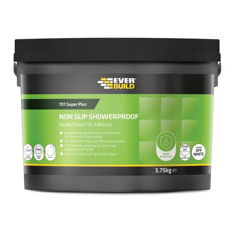 NS05 701 Acrylic Non Slip Tile Adhesive 7.5kg EVBNS05 - Everbuild