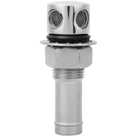 Évent de remplissage de carburant en acier inoxydable 316 pour bateau, raccord de ventilation pour réservoir d'essence de cabine