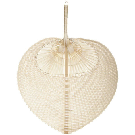 Eventail Déco "Bambou" 39cm Naturel