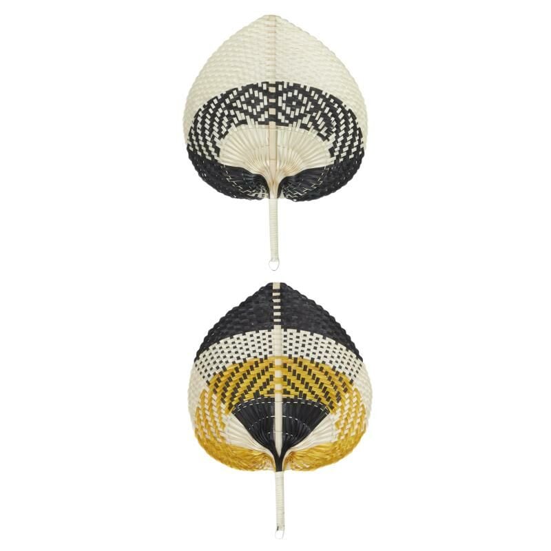 Ventail en bambou (lot de 2) Lot de 2