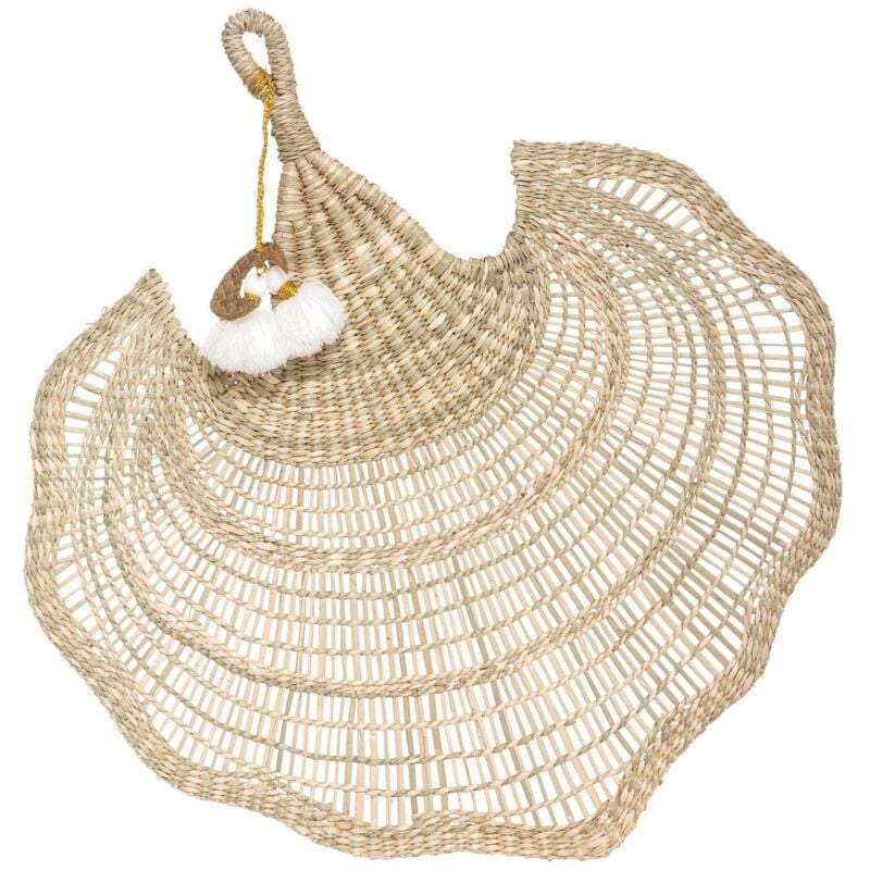 Atmosphera - Eventail Wonder roseau 58x54cm créateur d'intérieur