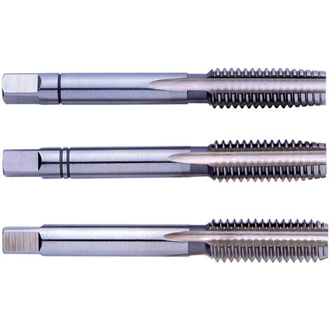 Eventus by Exact 10096 Handgewindebohrer-Set 3teilig  metrisch M2.5 0.45 mm Rechtsschneidend DIN 352