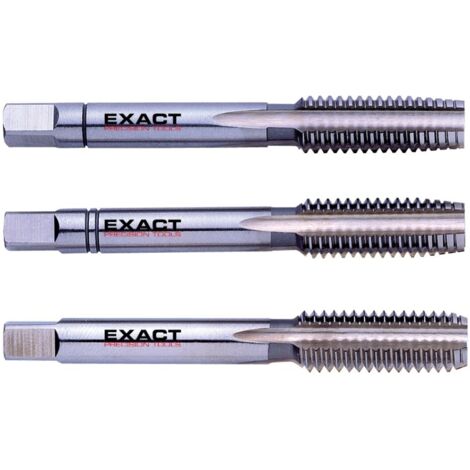 Eventus by Exact 1610020 KIT maschi a mano 3 parti metrica M8 1.25 mm Taglio destrorso DIN 352 HSS 1 KIT