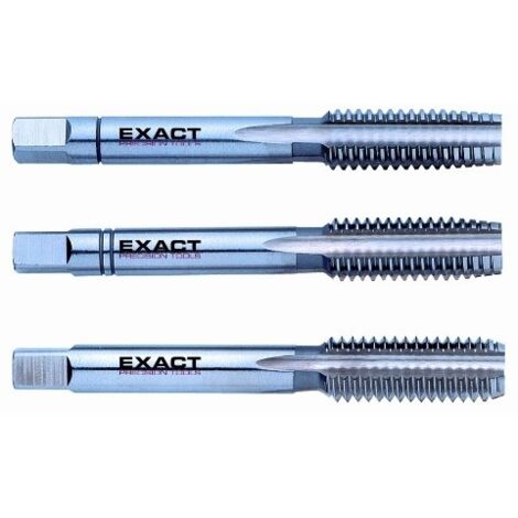 Eventus by Exact 1610028 KIT maschi a mano 3 parti metrica M12 1.75 mm Taglio destrorso DIN 352 HSS 1 KIT