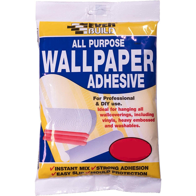 All purpose wallpaper paste Each pack 10 Roll Coverage - Everbuild