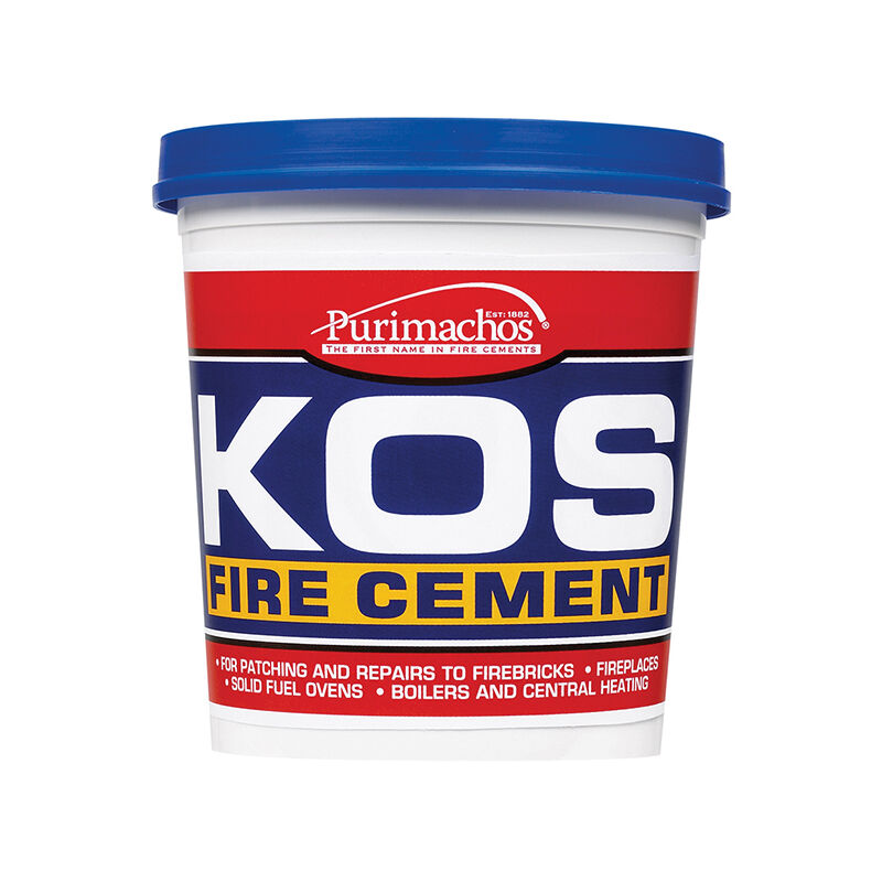 Everbuild - PCKOSBKFIRE05 kos Fire Cement Black 500g EVBKOSBKL500