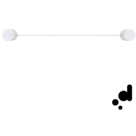 EVER Dot porta salviette a cavo bianco opaco codice prod: EVDT102