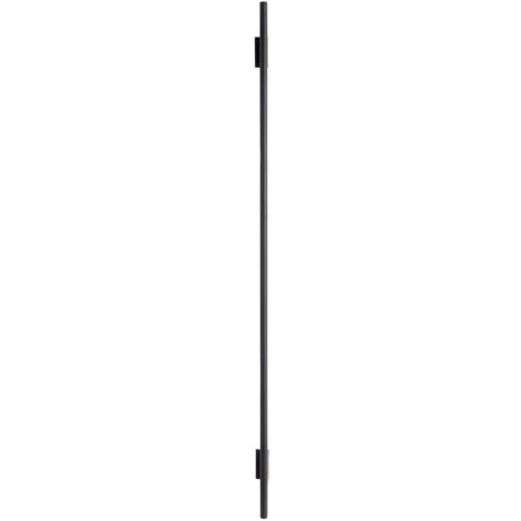 EVER Prop barra verticale cm.80 sostegno o in abbinamento nero opaco codice prod: EVBAN80