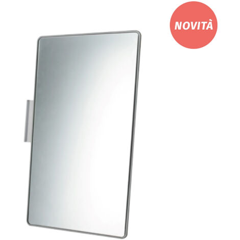 EVER Prop specchio fissaggio barra con cornice rettangolare nero opaco codice prod: EVBASRBNN