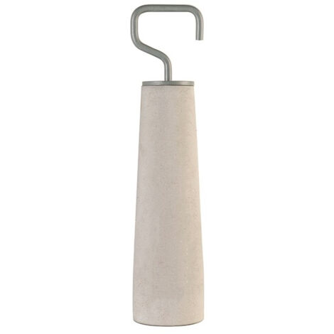 EVER Street porta scopino appoggio con manico grigio codice prod: EVSCOGG