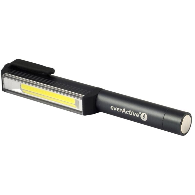 Everactive EVWL200 WL 200 COB led lampe d'atelier lampe de travail 3 W magnétique, gris/noir